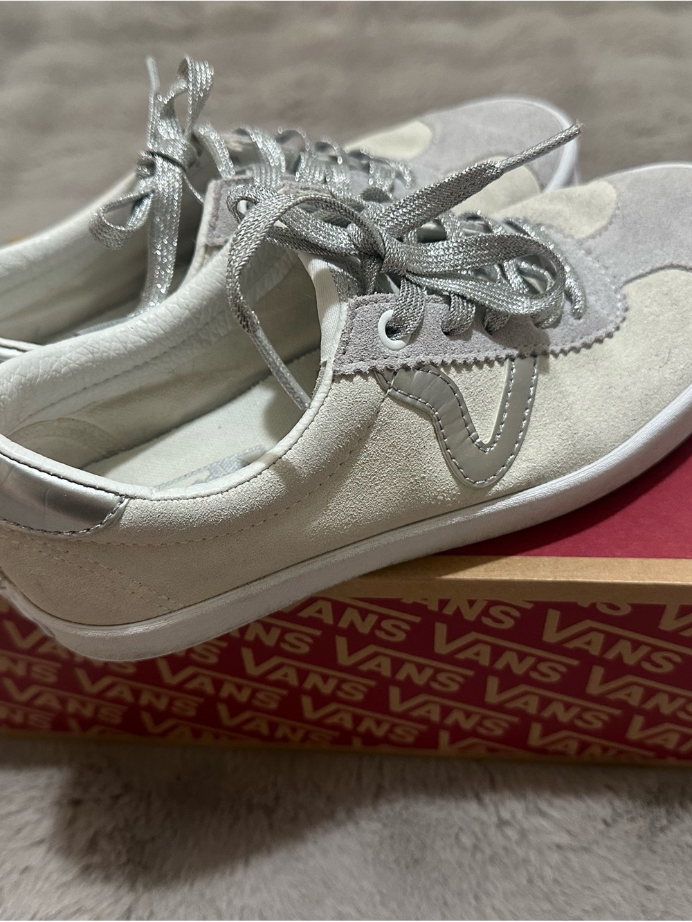 Vans Metallic Sport Low Womens Athletic Shoes W7.5 M6.0